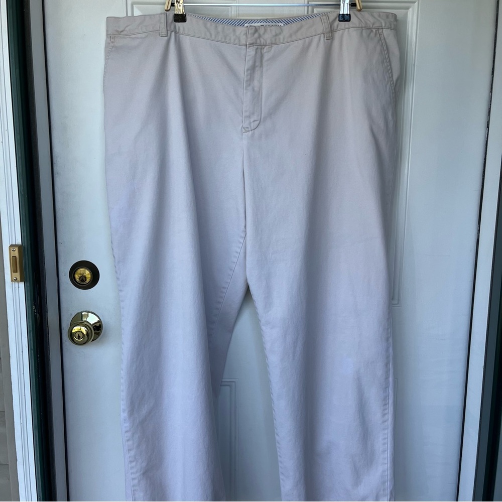 •Tommy Hilfiger• Business Casual Twill Khaki Pants - Size 24
